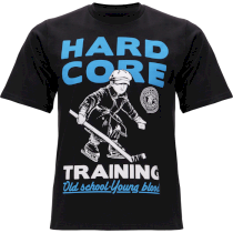 Футболка Hardcore Training YB Black Oversized Fit xs 