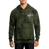  Кофта Affliction Stone Grail l зеленый