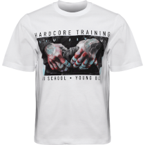 Футболка Hardcore Training Triumph White Oversized Fit xl 