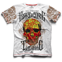 Футболка Hardcore Training Skull Folk White L 