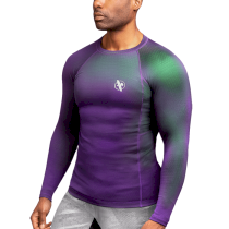 Рашгард Hayabusa Fusion LS Purple/Green m зеленый