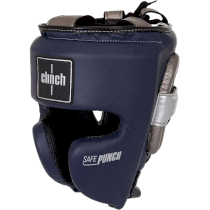 Боксерский шлем Clinch Punch 2.0 темносине-бронзовый темно-синий xl