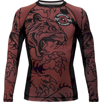 Рашгард Hardcore Training Heraldry Brown LS xl коричневый