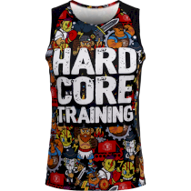 Тренировочная майка Hardcore Training Doodles xl красный