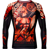 Рашгард Hardcore Training Sparta Black 2.0 LS xs красный