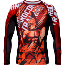 Рашгард Hardcore Training Sparta Red 2.0 LS xl красный