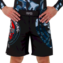 Шорты Hardcore Training Nordic Ornament Black/Gray xxl голубой