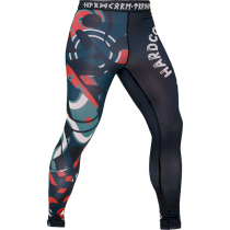 Компрессионные штаны Hardcore Training Nordic Nordic Pattern Black Russian xxl красный