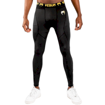 Компрессионные штаны Venum G-Fit Black/Gold