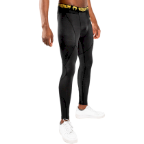 Компрессионные штаны Venum G-Fit Black/Gold XS черный