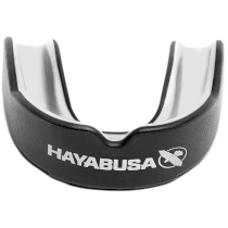 Боксерская капа Hayabusa Combat Mouth Guard Black/White