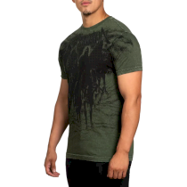 Футболка Affliction Black Night Green xxl зеленый