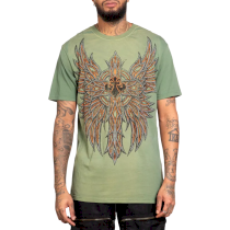 Футболка Affliction Absolution Green xxl зеленый