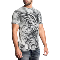 Футболка Affliction Grave Angel White xxxl белый