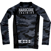 Детский рашгард Hardcore Training Night Camo 2.0 10 лет серый