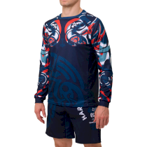 Тренировочный лонгслив Hardcore Training Nordic Pattern Black Russian xxl