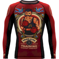 Рашгард Hardcore Training Old Tattoo 2 LS xxl красный