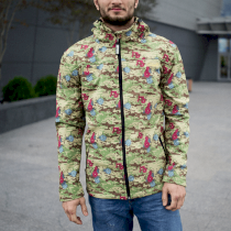 Ветровка Scramble Floral Jacket s зеленый