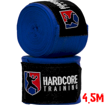 Боксерские бинты Hardcore Training Superior Blue 4.5 м