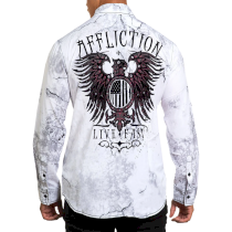 Рубашка Affliction Sedona m белый