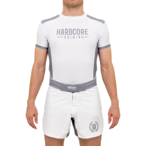 Рашгард Hardcore Training NeoComp White xs серый