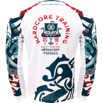 Тренировочный лонгслив Hardcore Training Nordic Pattern Blue/White xs