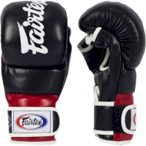 Гибридные перчатки Fairtex FGV18 Black/Red m черный