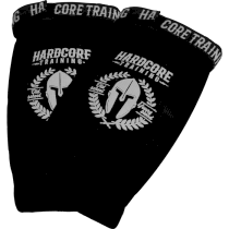 Налокотники Hardcore Training Helmet Black/White черный m