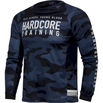 Тренировочный лонгслив Hardcore Training Night Camo 2 xl серый