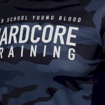 Тренировочный лонгслив Hardcore Training Night Camo 2 xl серый