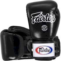 Боксерские перчатки Fairtex BGV1 Black 14унц. черный