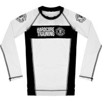 Детский рашгард Hardcore Training Recruit White LS 10лет белый