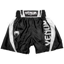 Детские боксёрские шорты Venum Elite Black/White