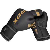 Боксерские перчатки RDX F6 Kara Black/Gold