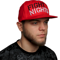 Бейсболка Fight Nights Red