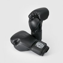 Детские перчатки Hardcore Training HardLea+ Matte Black