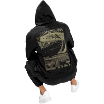 Худи Venum Fangs Oversize Fit Black