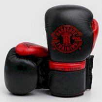 Боксерские перчатки Hardcore Training Premium Black/Red