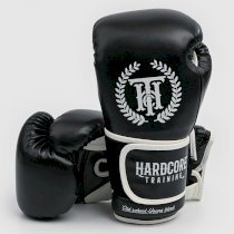 Детские боксерские перчатки Hardcore Training Revolution Black/White PU