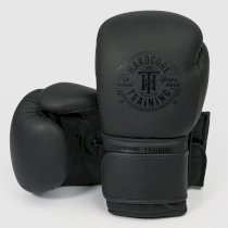 Детские боксерские перчатки Hardcore Training Premium Matte Black/Black