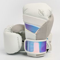 Боксерские перчатки Hayabusa T3 White/Iridescent