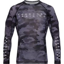 Рашгард Hardcore Training Hexagon Camo LS