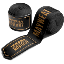 Бинты Hayabusa Mayweather 4.5 Deluxe Hand Wraps Black/Gold