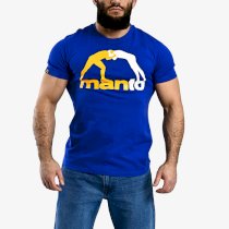 Футболка Manto Logo Navy Blue