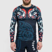 Рашгард Hardcore Training Nordic Pattern Black Russian LS