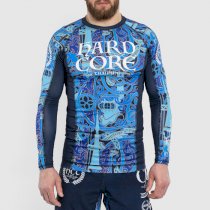 Рашгард Hardcore Training Knight Navy/Blue LS