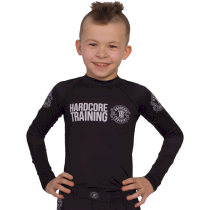 Детский рашгард Hardcore Training Recruit Black
