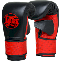 Снарядные перчатки Leaders LSBG-7 BK/RD