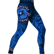 Компрессионные штаны Hardcore Training Heraldry Blue