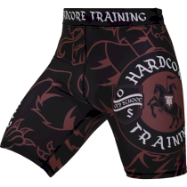Компрессионные шорты Hardcore Training Heraldry Brown